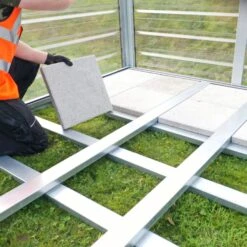 Adman Steel Sheds Multigrow 6.4x8.8 Greenhouse With Adjustable Vent 11 Adman Steel Sheds Multigrow 6.4x8.8 Greenhouse With Adjustable Vent -Outdoor Living Sales Store adman steel sheds multigrow 6 4x8 8 greenhouse with adjustable vent5391538910325 39c bq