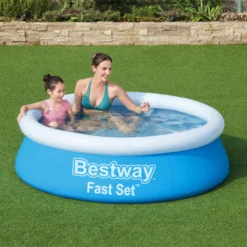 Bestway Fast Set™ Plain ABS Plastic & PVC Family Lounge Pool (W) 1.83m X (L) 1.83m 8 Bestway Fast Set™ Plain ABS Plastic & PVC Family Lounge Pool (W) 1.83m X (L) 1.83m -Outdoor Living Sales Store bestway fast set plain abs plastic pvc family lounge pool w 1 83m x l 1 83m6942138967630 02i