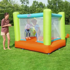 Bestway Multicolour Small Rectangular Bouncy Castle -Outdoor Living Sales Store bestway multicolour small rectangular bouncy castle6941607304198 01i