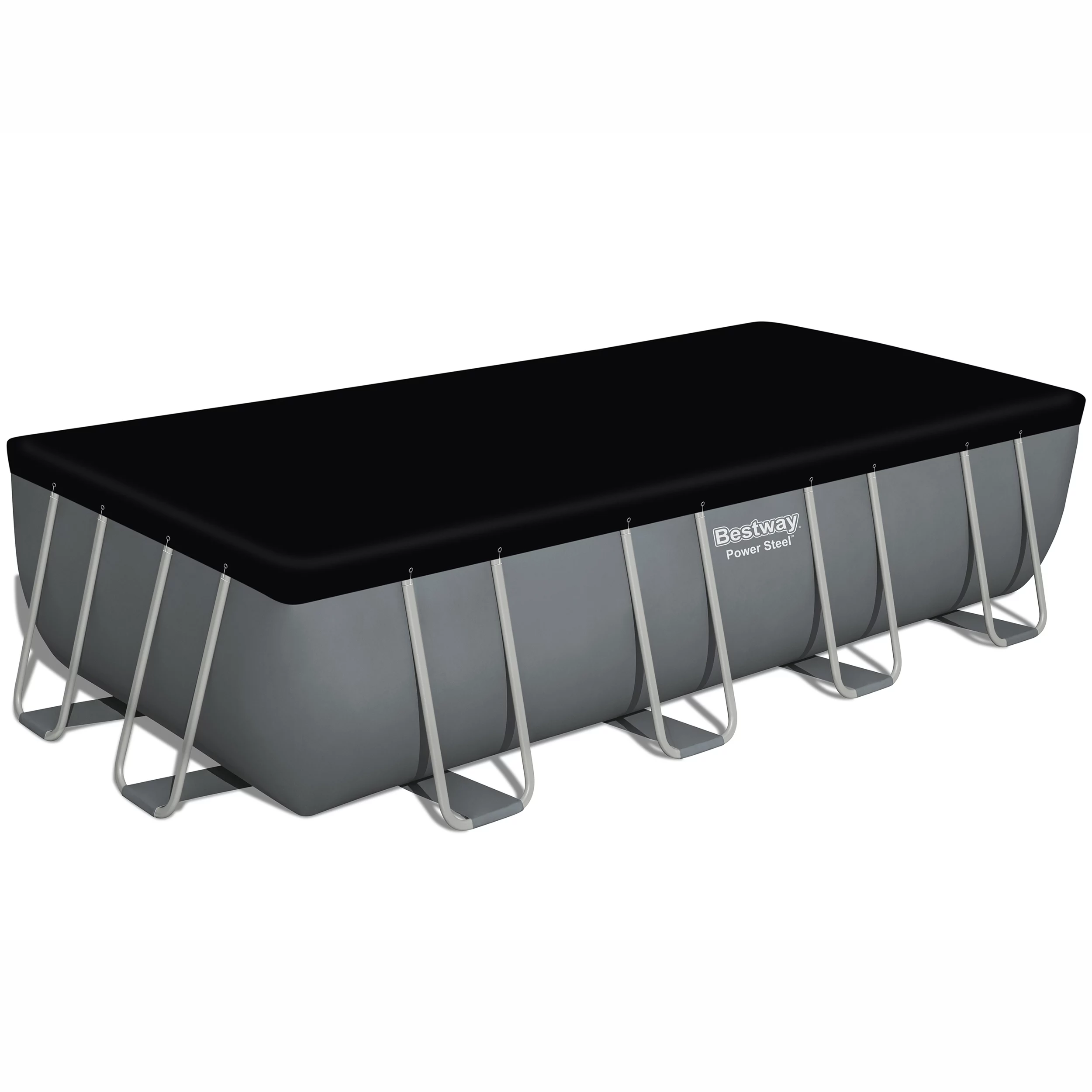 Bestway Power Steel® Plain Polyvinyl Chloride (PVC) & Steel Pool (W) 2.74m X (L) 5.49m 3 Bestway Power Steel® Plain Polyvinyl Chloride (PVC) & Steel Pool (W) 2.74m X (L) 5.49m - Image 3