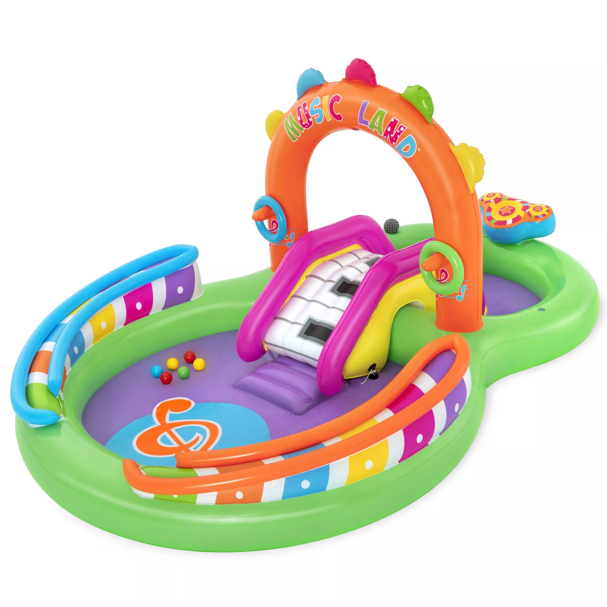 Bestway Sing 'n' Splash Multicolour Small Play Centre 1 Bestway Sing 'n' Splash Multicolour Small Play Centre