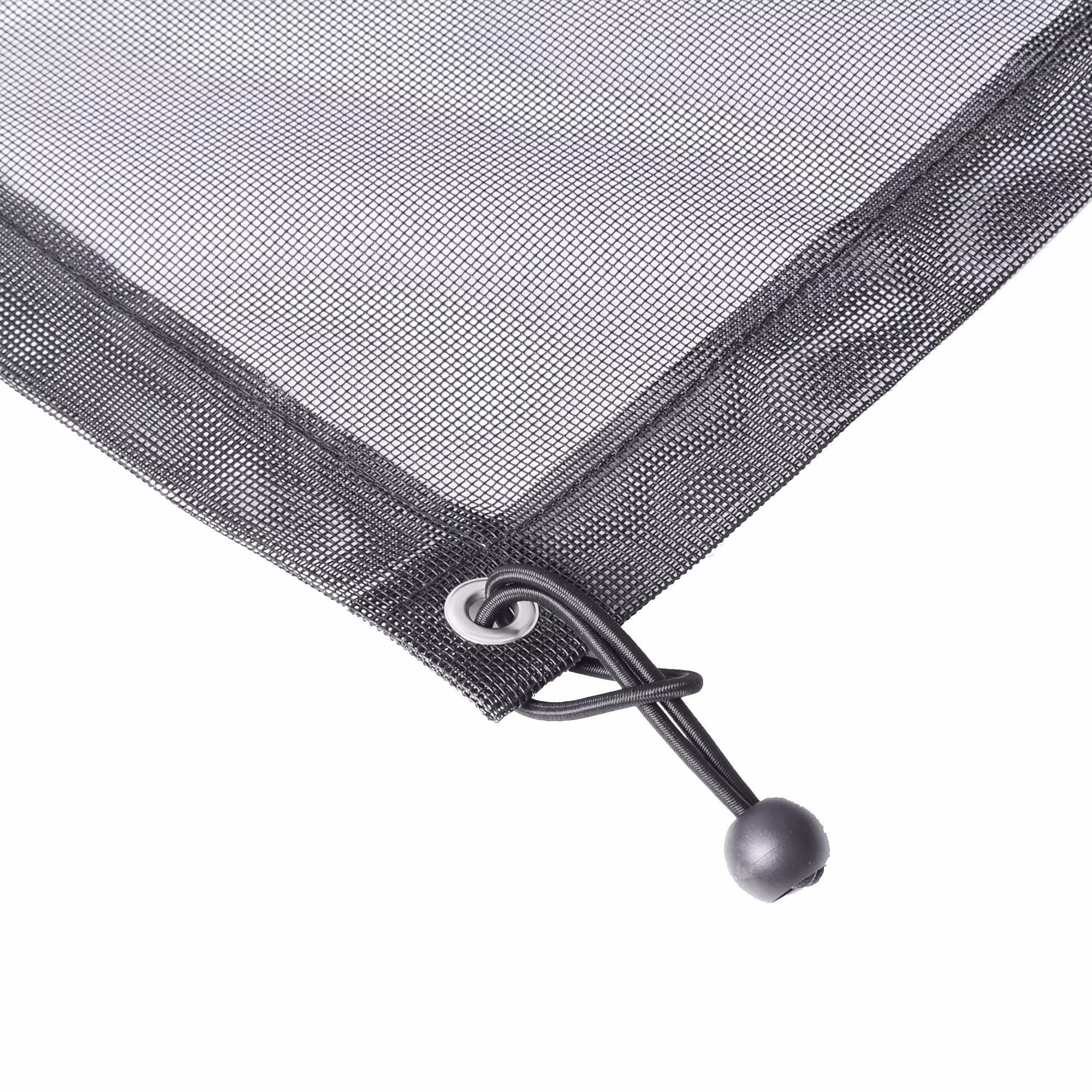 Black Polyester (PES) & PVC Garden Screen (H)1m (W)3m 1 Black Polyester (PES) & PVC Garden Screen (H)1m (W)3m