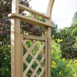 Blooma Chiltern Round Top Softwood Arch 10 Blooma Chiltern Round Top Softwood Arch -Outdoor Living Sales Store blooma chiltern round top softwood arch5397007055627 02i BQ