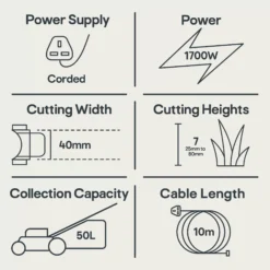 Bosch AdvancedRotak 650 Corded Rotary Lawnmower 15 Bosch AdvancedRotak 650 Corded Rotary Lawnmower -Outdoor Living Sales Store bosch advancedrotak 650 corded rotary lawnmower4059952526621 01t EN bq