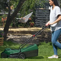 Bosch Rotary Hand-propelled Lawnmower & Grass Trimmer Set 18V Lawncare Set -Outdoor Living Sales Store bosch rotary hand propelled lawnmower grass trimmer set 18v lawncare set4059952634418 02i