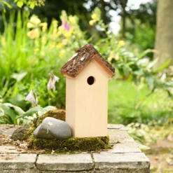 CJ Wildlife Larvik Natural Nest Box -Outdoor Living Sales Store cj wildlife larvik natural nest box5051054264639 01i