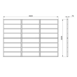 Forest 15x10 Timber Shed Base (L) 301cm X (W) 442.5cm - Assembly Service Included 5 Forest 15x10 Timber Shed Base (L) 301cm X (W) 442.5cm - Assembly Service Included -Outdoor Living Sales Store forest 15x10 timber shed base l 301cm x w 442 5cm assembly service included5013053182260 01t bq