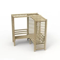 Forest Firenze Corner Arbour, (H)1970mm (W)1800mm (D)1800mm - Assembly Required 17 Forest Firenze Corner Arbour, (H)1970mm (W)1800mm (D)1800mm - Assembly Required -Outdoor Living Sales Store forest firenze corner arbour h 1970mm w 1800mm d 1800mm assembly required5013053185049 03c bq