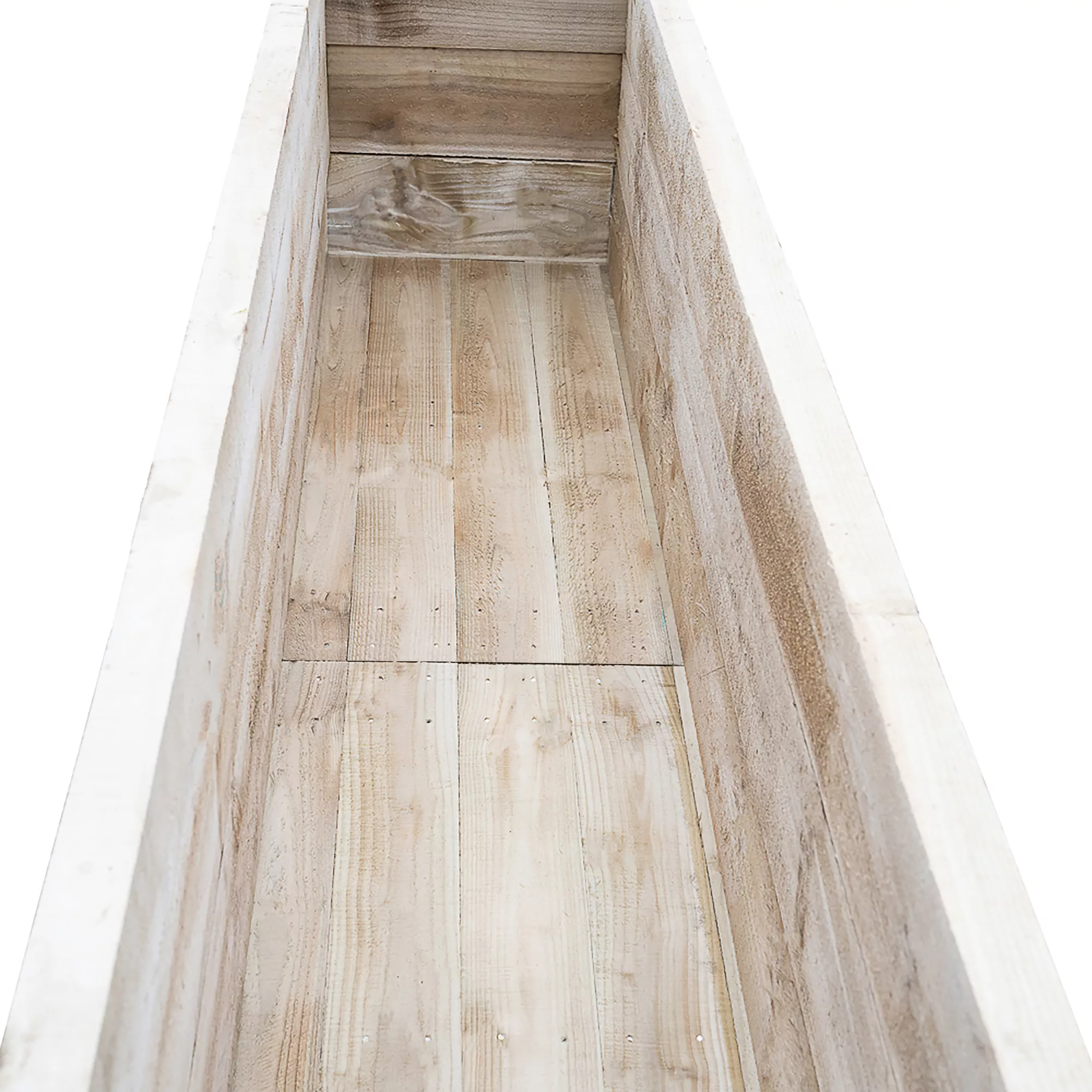 Forest Garden 1.8m X 0.45m Mixed Softwood Rectangular Raised Bed Kit 0.81m² 3 Forest Garden 1.8m X 0.45m Mixed Softwood Rectangular Raised Bed Kit 0.81m² - Image 3