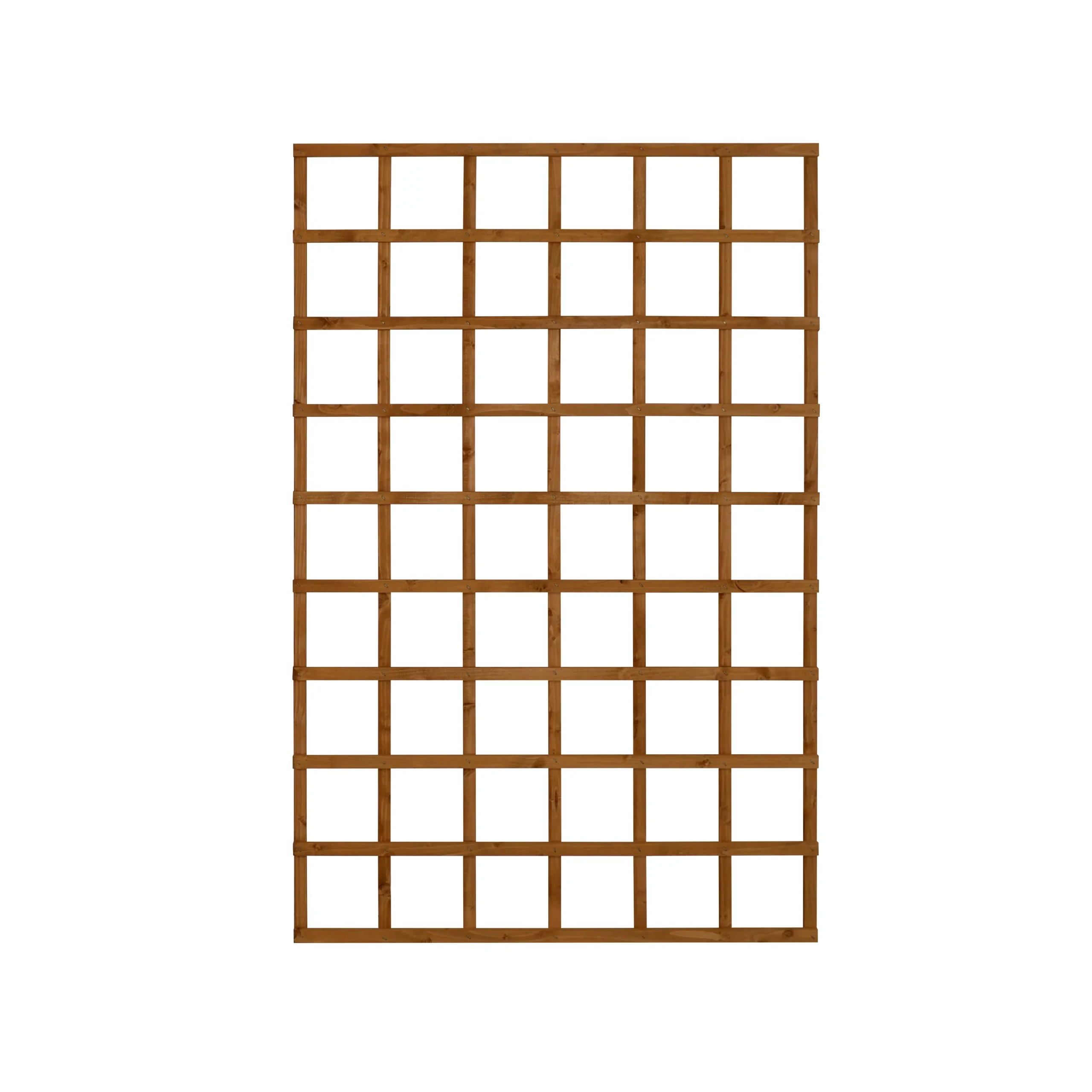 Forest Garden 6ft Square European Softwood Trellis Panel (W)120cm X (H)183cm 1 Forest Garden 6ft Square European Softwood Trellis Panel (W)120cm X (H)183cm