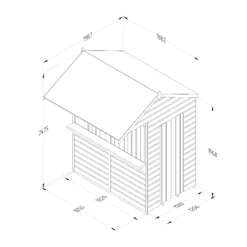 Forest Garden 6x4 Apex Dip Treated Shiplap Wooden Shed With Floor 13 Forest Garden 6x4 Apex Dip Treated Shiplap Wooden Shed With Floor -Outdoor Living Sales Store forest garden 6x4 apex dip treated shiplap wooden shed with floor5013053189948 01t