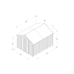 Forest Garden 8x10 Apex Dip Treated Shiplap Wooden Shed With Floor 7 Forest Garden 8x10 Apex Dip Treated Shiplap Wooden Shed With Floor -Outdoor Living Sales Store forest garden 8x10 apex dip treated shiplap wooden shed with floor5013053193846 02i