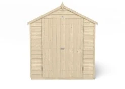 Forest Garden 8x6 Apex Pressure Treated Overlap Wooden Shed With Floor - Assembly Service Included -Outdoor Living Sales Store forest garden 8x6 apex pressure treated overlap wooden shed with floor assembly service included5013053177600 02c bq