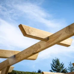 Forest Garden Hanbury Flat Top European Softwood Arch (H) 213.5cm X (W) 209cm 8 Forest Garden Hanbury Flat Top European Softwood Arch (H) 213.5cm X (W) 209cm -Outdoor Living Sales Store forest garden hanbury flat top european softwood arch h 213 5cm x w 209cm5013053190128 03i