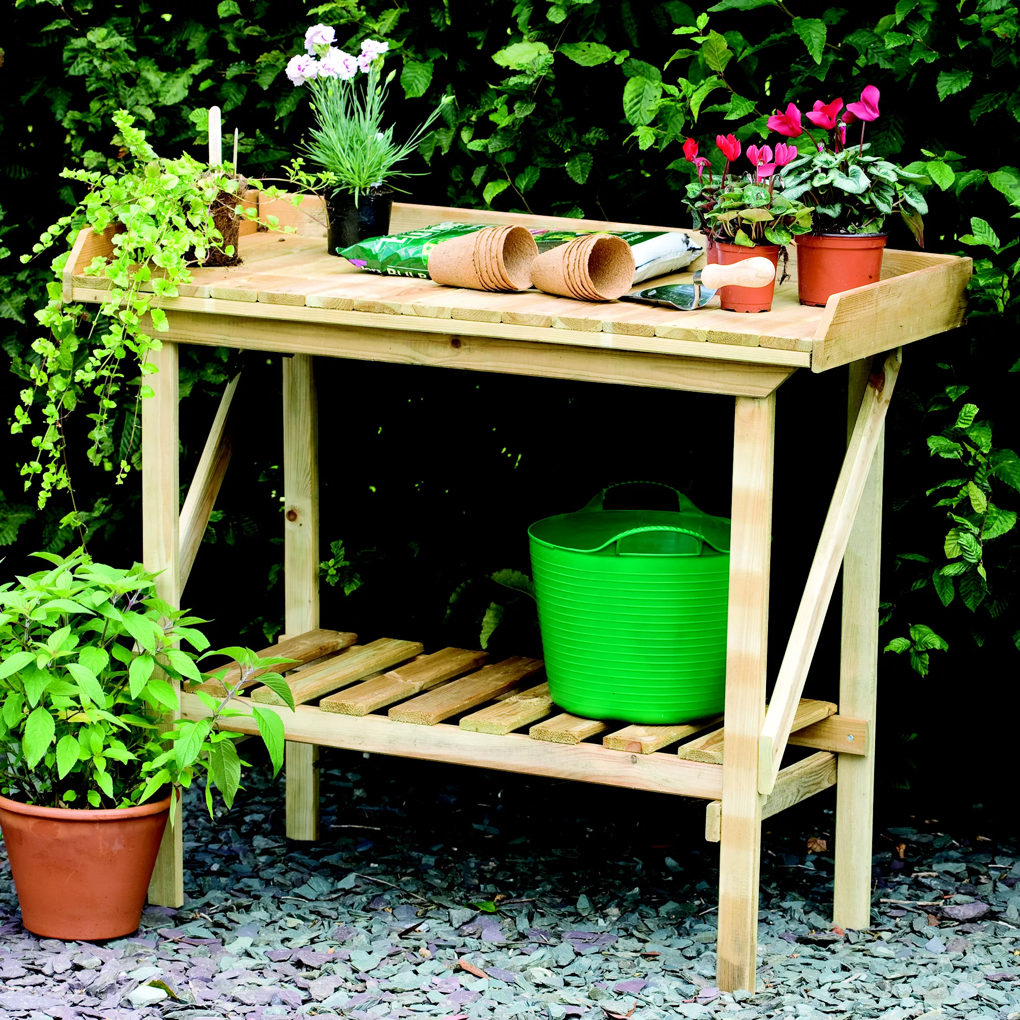 Forest Garden Potting Bench 3 Forest Garden Potting Bench - Image 3