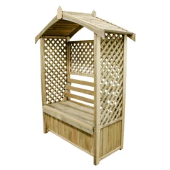 Forest Lyon Lattice Arbour, (H)2000mm (W)1560mm (D)670mm - Assembly Required 8 Forest Lyon Lattice Arbour, (H)2000mm (W)1560mm (D)670mm - Assembly Required -Outdoor Living Sales Store forest lyon lattice arbour h 2000mm w 1560mm d 670mm assembly required5013053154694 02c
