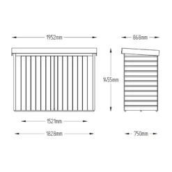 Forest Shiplap 6.3x2.8 Apex Garden Storage 2000L 27 Forest Shiplap 6.3x2.8 Apex Garden Storage 2000L -Outdoor Living Sales Store forest shiplap 6 3x2 8 apex garden storage 2000l5013053163238 01t bq
