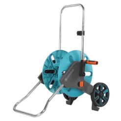 Gardena Aquaroll Freestanding Empty Hose Cart With Wheels -Outdoor Living Sales Store gardena aquaroll freestanding empty hose cart with wheels4078500032834 36c bq