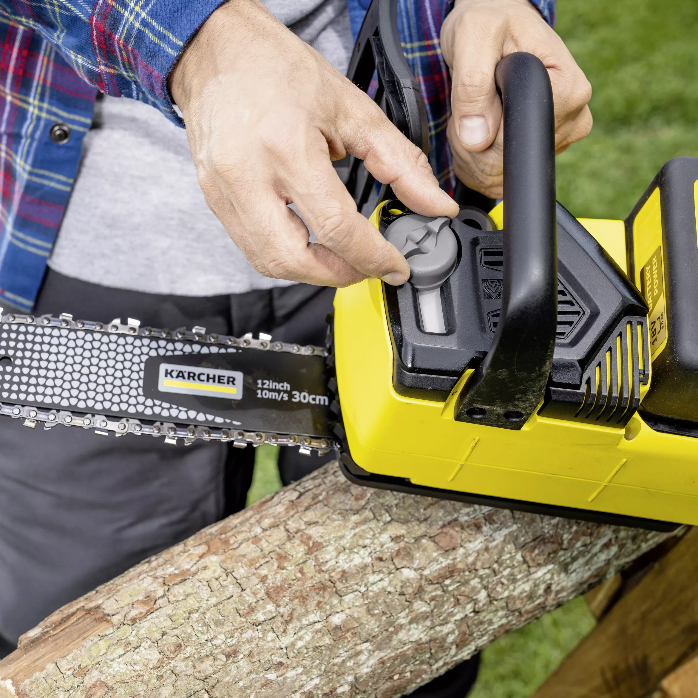 Karcher Garden Power 1.444-001.0 18V Cordless 300mm Chainsaw - BARE 11 Karcher Garden Power 1.444-001.0 18V Cordless 300mm Chainsaw - BARE - Image 11
