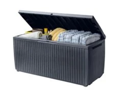 Keter Springwood Plastic Garden Storage Box 24 Keter Springwood Plastic Garden Storage Box -Outdoor Living Sales Store keter springwood plastic garden storage box7290106930292 01i bq