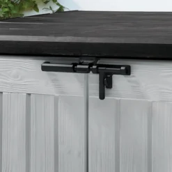 Keter Store It Out Max Wood Effect Garden Storage 1200L -Outdoor Living Sales Store keter store it out max wood effect garden storage 1200l3253929001413 03i