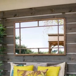 La Hacienda Aston & Wold Milano Gold Effect Rectangular Framed Garden Mirror 1000mm X 650mm 11 La Hacienda Aston & Wold Milano Gold Effect Rectangular Framed Garden Mirror 1000mm X 650mm -Outdoor Living Sales Store la hacienda aston wold milano gold effect rectangular framed garden mirror 1000mm x 650mm5055025559106 03i bq