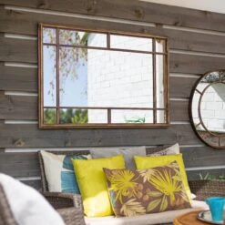 La Hacienda Aston & Wold Milano Gold Effect Rectangular Framed Garden Mirror 1000mm X 650mm 13 La Hacienda Aston & Wold Milano Gold Effect Rectangular Framed Garden Mirror 1000mm X 650mm -Outdoor Living Sales Store la hacienda aston wold milano gold effect rectangular framed garden mirror 1000mm x 650mm5055025559106 05i bq