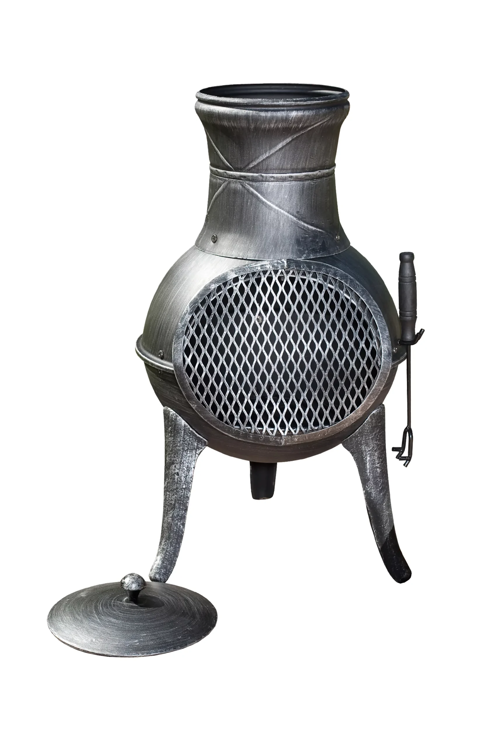 La Hacienda Panama Cast Iron & Steel Chiminea 3 La Hacienda Panama Cast Iron & Steel Chiminea - Image 3