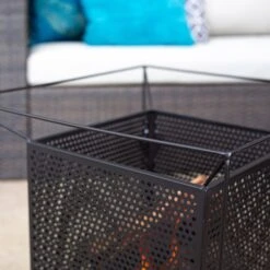 La Hacienda Quadrada Steel Firepit 11 La Hacienda Quadrada Steel Firepit -Outdoor Living Sales Store la hacienda quadrada steel firepit5055025586355 02i bq
