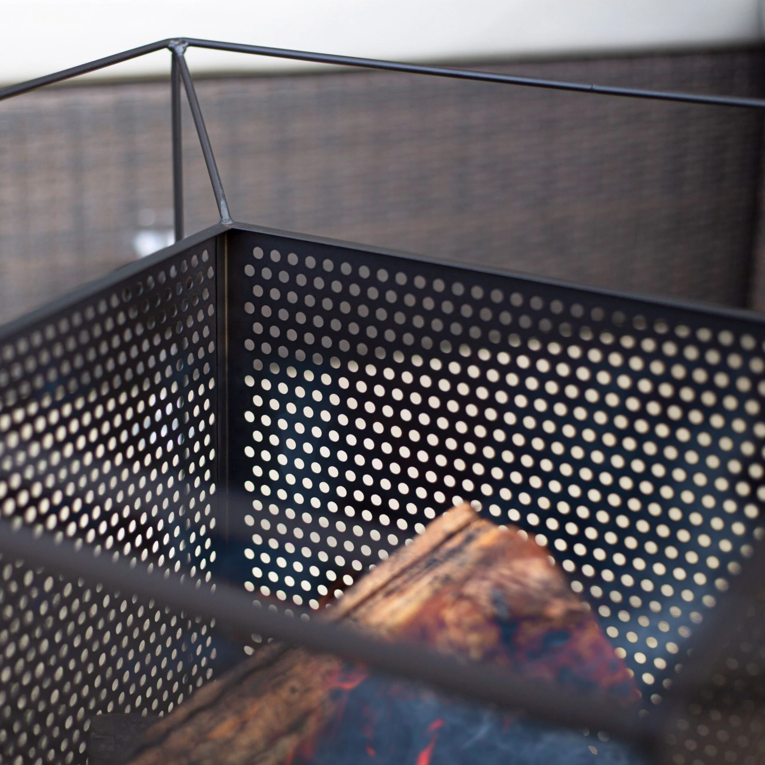 La Hacienda Quadrada Steel Firepit 6 La Hacienda Quadrada Steel Firepit - Image 6