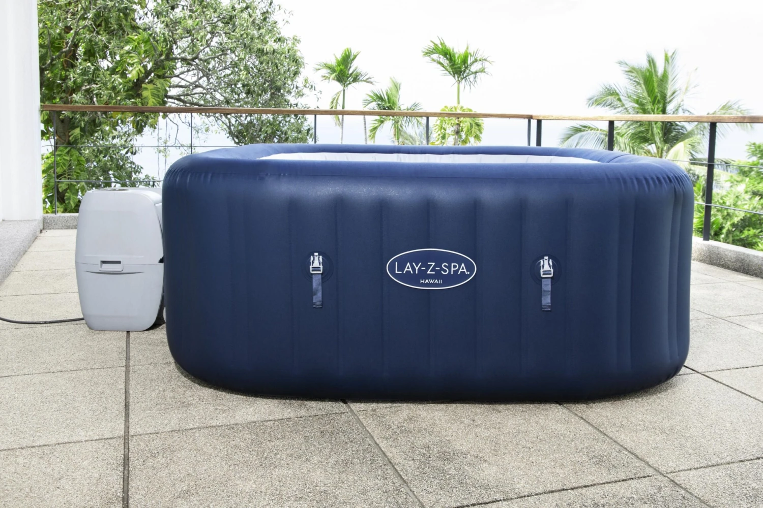 Lay-Z-Spa Hawaii Airjet 6 Person Inflatable Hot Tub 11 Lay-Z-Spa Hawaii Airjet 6 Person Inflatable Hot Tub - Image 11