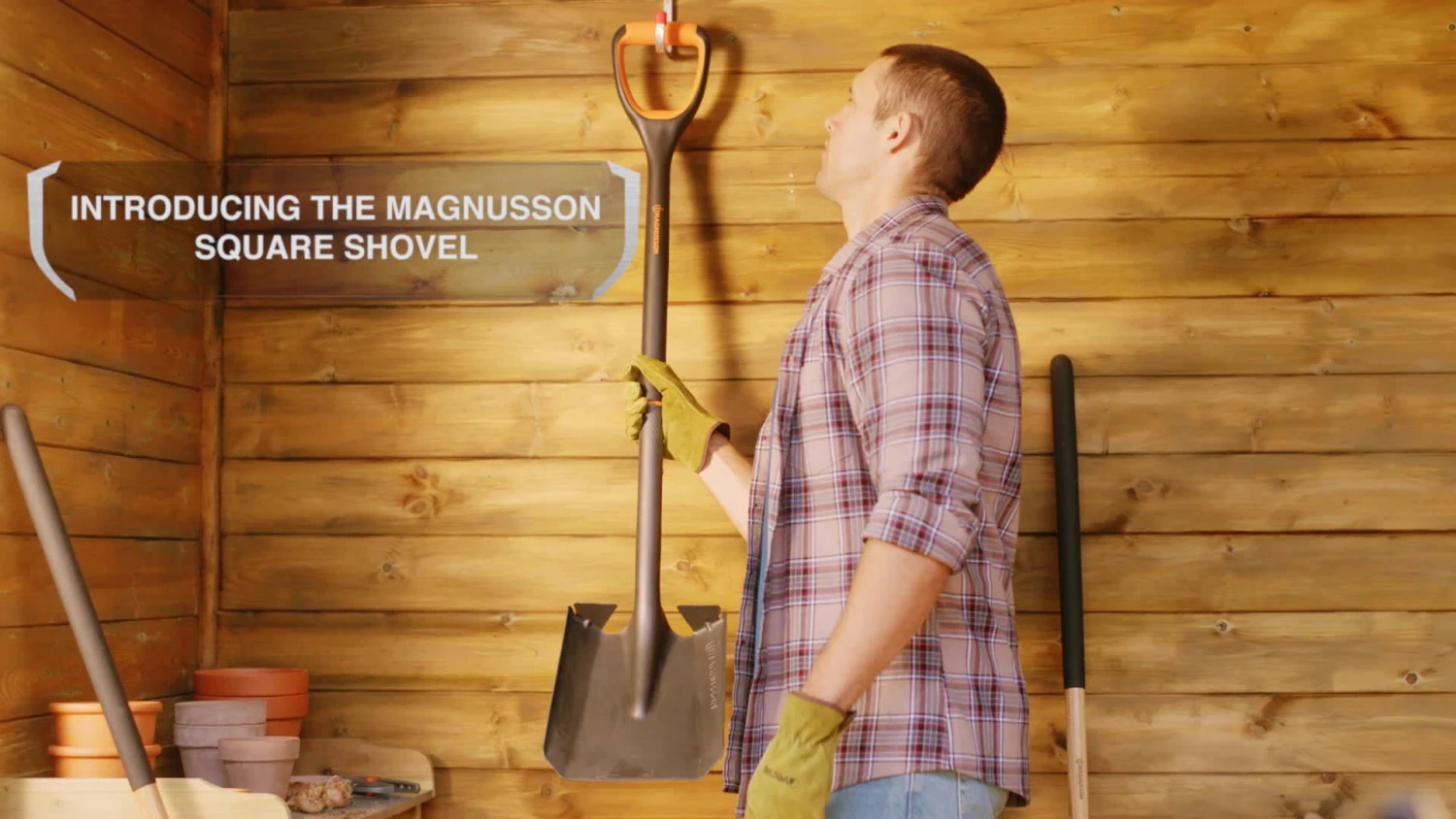 Magnusson Square D Handle Shovel 2 Magnusson Square D Handle Shovel - Image 2