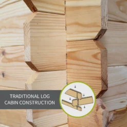 Mercia 11x12 Apex Tongue & Groove Cabin With Double Door -Outdoor Living Sales Store mercia 11x12 apex tongue groove cabin with double door5029442078687 36c bq