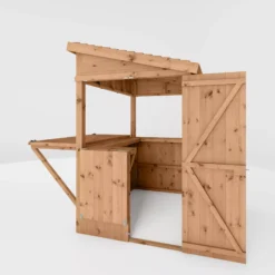 Mercia 6x4 Ft Pent Tongue & Groove Wooden Garden Bar With Single Door 13 Mercia 6x4 Ft Pent Tongue & Groove Wooden Garden Bar With Single Door -Outdoor Living Sales Store mercia 6x4 ft pent tongue groove wooden garden bar with single door5029442007250 04c