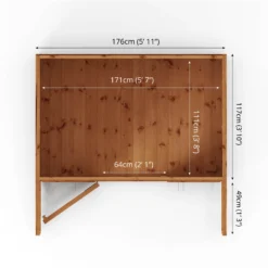 Mercia 6x5 Timber Playhouse Assembly Required -Outdoor Living Sales Store mercia 6x5 timber playhouse assembly required5029442089683 01t