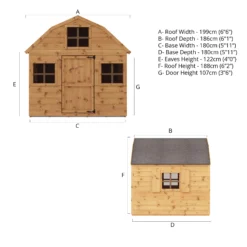 Mercia 7x6 Dutch Apex Tongue & Groove Playhouse - Assembly Service Included 7 Mercia 7x6 Dutch Apex Tongue & Groove Playhouse - Assembly Service Included -Outdoor Living Sales Store mercia 7x6 dutch apex tongue groove playhouse assembly service included5029442002323 02t bq