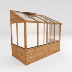 Mercia 8x4 Lean To Greenhouse With Flap Vent -Outdoor Living Sales Store mercia 8x4 lean to greenhouse with flap vent5029442091167 02c