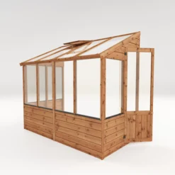 Mercia 8x4 Lean To Greenhouse With Flap Vent -Outdoor Living Sales Store mercia 8x4 lean to greenhouse with flap vent5029442091167 05c