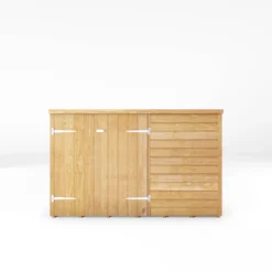 Mercia Solid Wood 3x6 Overlap Pent Bike Store 10 Mercia Solid Wood 3x6 Overlap Pent Bike Store -Outdoor Living Sales Store mercia solid wood 3x6 overlap pent bike store5029442089300 02c