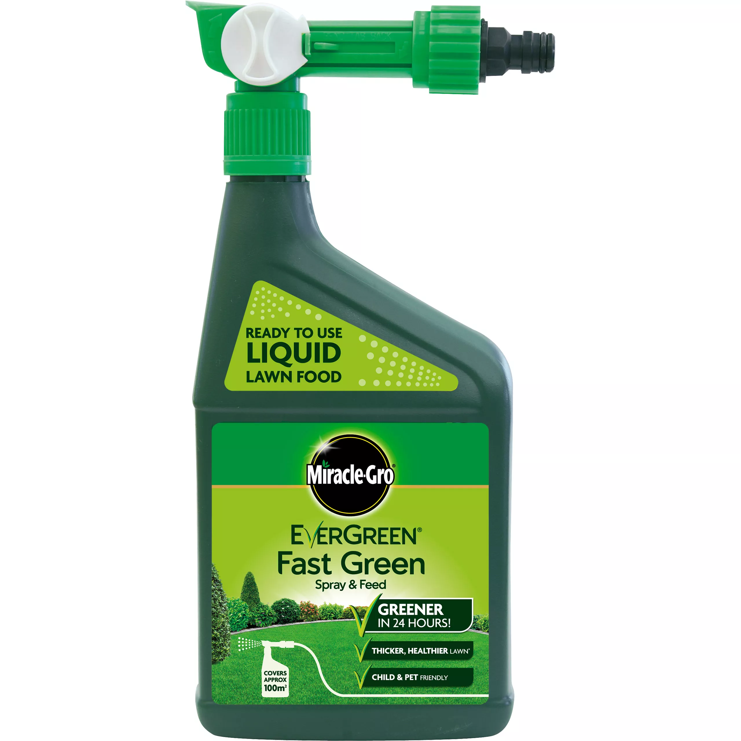 Miracle-Gro Fast Green Liquid Spray & Feed 1L 1 Miracle-Gro Fast Green Liquid Spray & Feed 1L