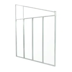 Palram - Canopia 3 Series White Patio Cover Side Wall