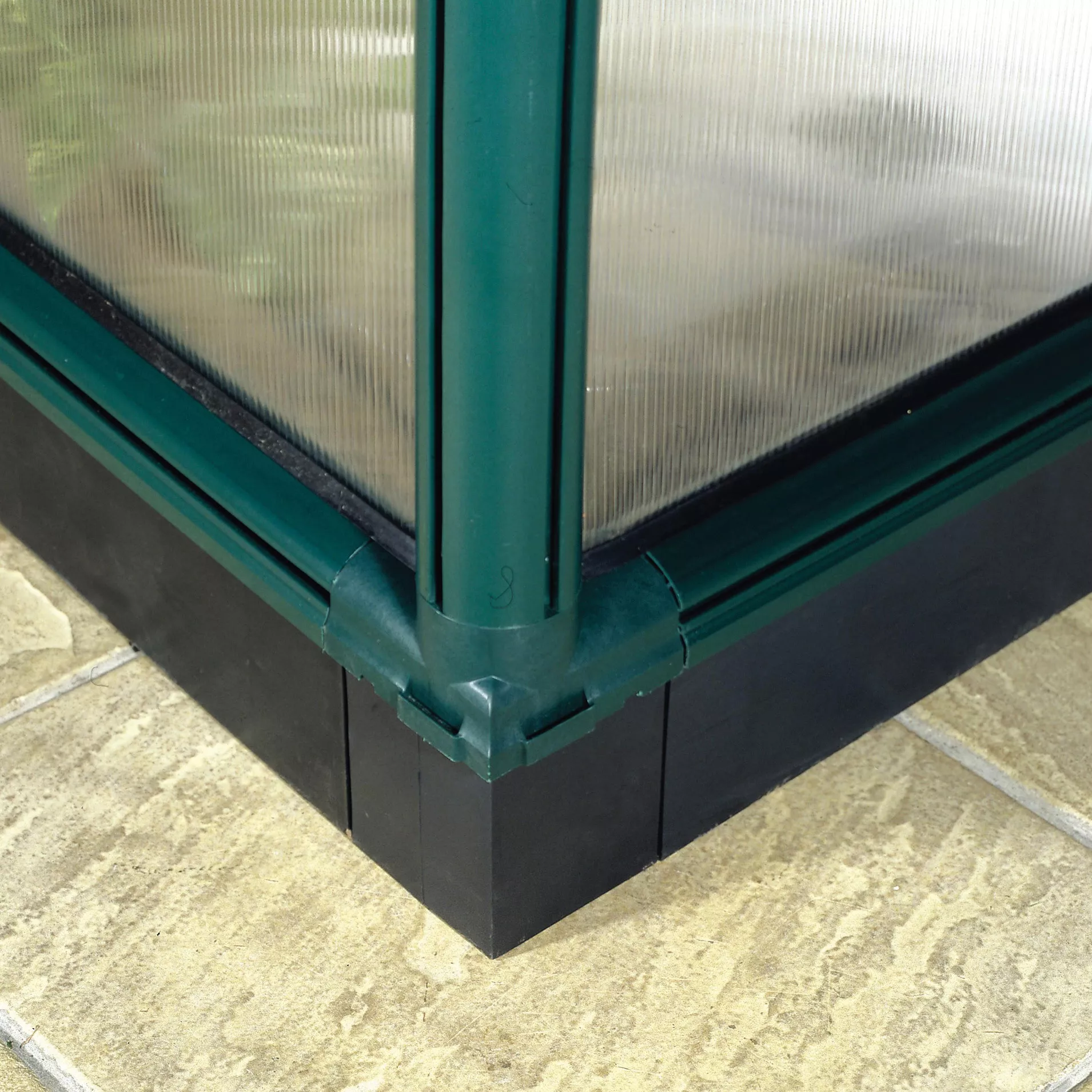 Palram - Canopia 8x8 Plastic Rion Greenhouse Base 2 Palram - Canopia 8x8 Plastic Rion Greenhouse Base - Image 2