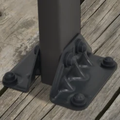 Palram - Canopia Feria Grey Non-retractable Awning, (L)7.87m (H)3.05m (W)3.85m -Outdoor Living Sales Store palram canopia feria grey non retractable awning l 7 87m h 3 05m w 3 85m7290108134865 03i bq