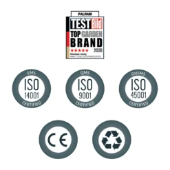 Palram - Canopia Feria Grey Non-retractable Awning, (L)7.87m (H)3.05m (W)3.85m -Outdoor Living Sales Store palram canopia feria grey non retractable awning l 7 87m h 3 05m w 3 85m7290108134865 03t bq