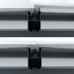 Palram - Canopia Feria Grey Non-retractable Awning, (L)7.87m (H)3.05m (W)3.85m -Outdoor Living Sales Store palram canopia feria grey non retractable awning l 7 87m h 3 05m w 3 85m7290108134865 05i bq