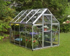 Palram - Canopia Harmony Silver 6x8 Greenhouse 25 Palram - Canopia Harmony Silver 6x8 Greenhouse -Outdoor Living Sales Store palram canopia harmony silver 6x8 greenhouse7290103110581 04i