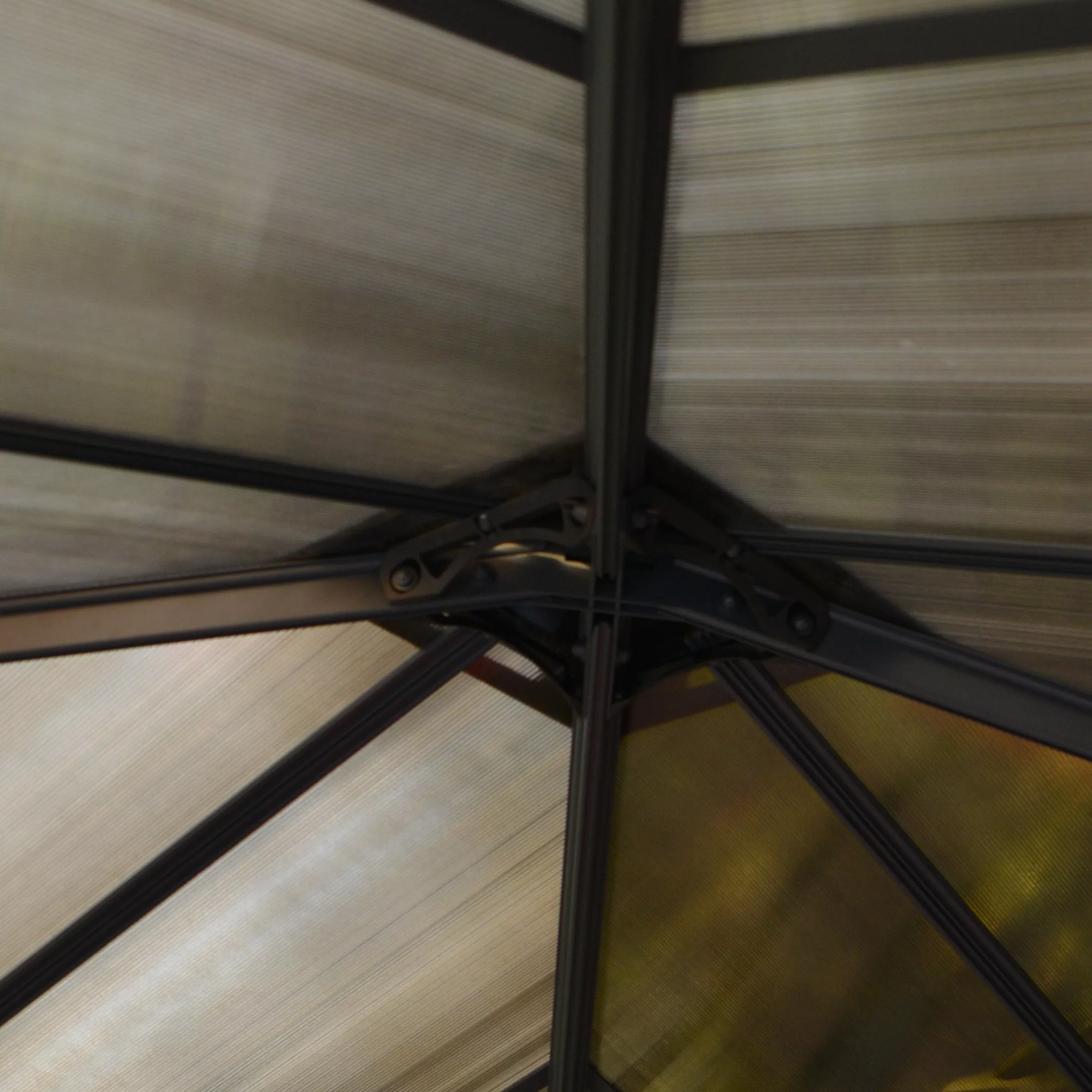 Palram - Canopia Ledro Grey Rectangular Gazebo, (W)3.6m (D)3.6m - Assembly Required 5 Palram - Canopia Ledro Grey Rectangular Gazebo, (W)3.6m (D)3.6m - Assembly Required - Image 5