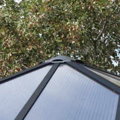 Palram - Canopia Ledro Grey Rectangular Gazebo, (W)3.6m (D)3.6m - Assembly Required 16 Palram - Canopia Ledro Grey Rectangular Gazebo, (W)3.6m (D)3.6m - Assembly Required -Outdoor Living Sales Store palram canopia ledro grey rectangular gazebo w 3 6m d 3 6m assembly required7290108136531 10i bq