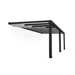 Palram - Canopia Stockholm Grey Non-retractable Awning, (L)7.32m (H)3.24m (W)3.41m 19 Palram - Canopia Stockholm Grey Non-retractable Awning, (L)7.32m (H)3.24m (W)3.41m -Outdoor Living Sales Store palram canopia stockholm grey non retractable awning l 7 32m h 3 24m w 3 41m7290108602548 02c bq