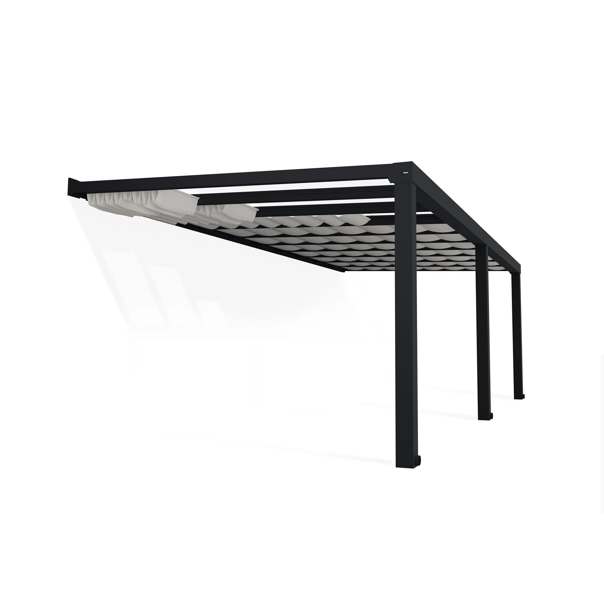 Palram - Canopia Stockholm Grey Non-retractable Awning, (L)7.32m (H)3.24m (W)3.41m 10 Palram - Canopia Stockholm Grey Non-retractable Awning, (L)7.32m (H)3.24m (W)3.41m - Image 10